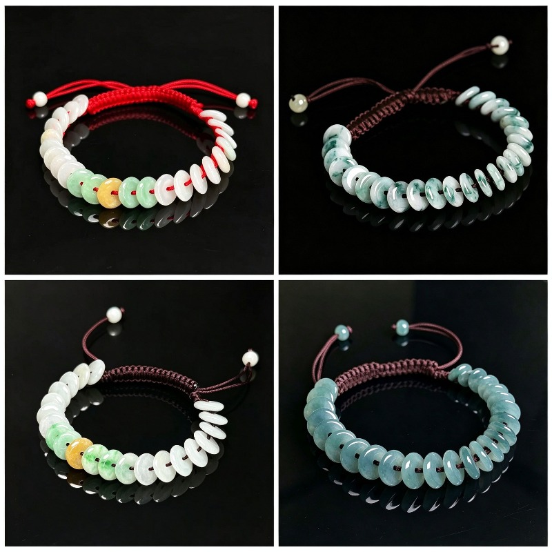 Bracelets - سوار من اليشم الطبيعي من الدرجة