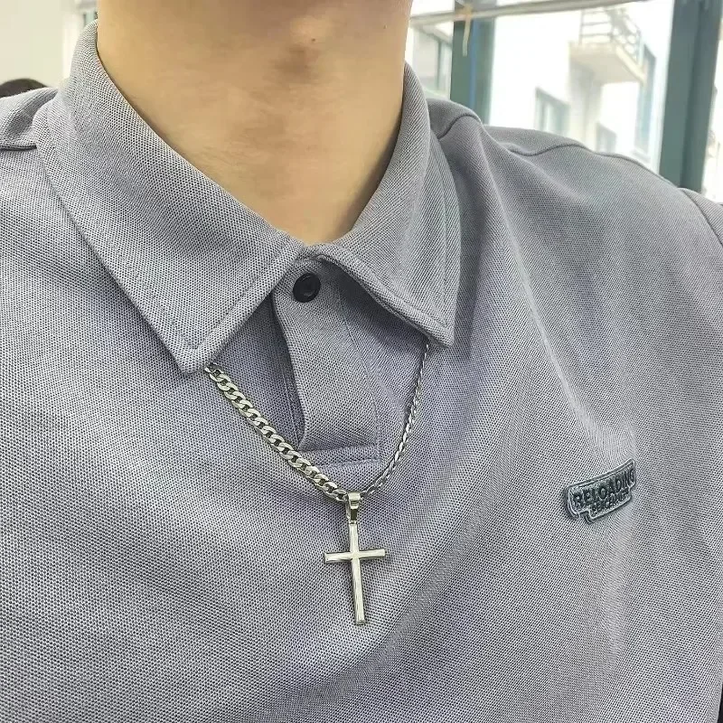 925 فضة الصليب قلادة للرجال ال - مراجعة 925 Sterling Silver Chain Necklace Men وسعره