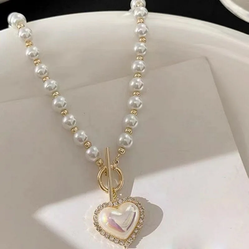 جديد خمر تقليد اللؤلؤ المختنق  - مراجعة Pearl Choker Necklace Vintage وسعره