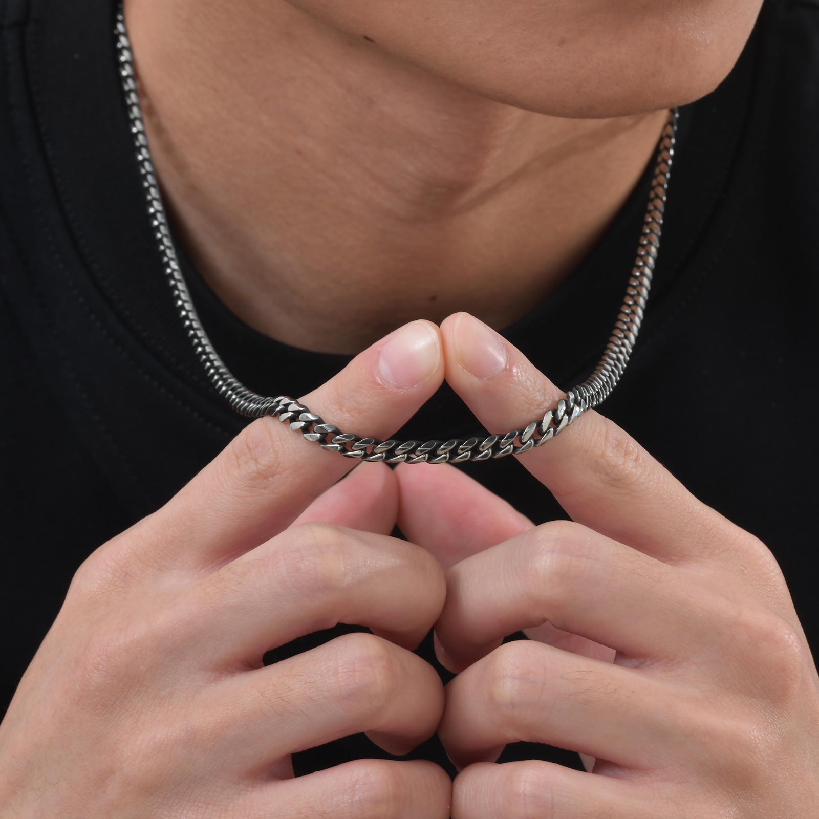 3-11 مللي متر الكلاسيكية الكوب - مراجعة Cuban Link Chain 12Mm وسعره