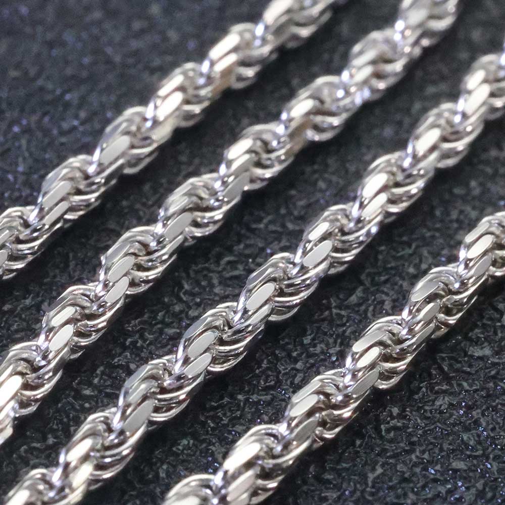 ESKEEM 3 مللي متر/5 مللي متر ا - مراجعة 925 Sterling Silver Chain Necklace Men وسعره