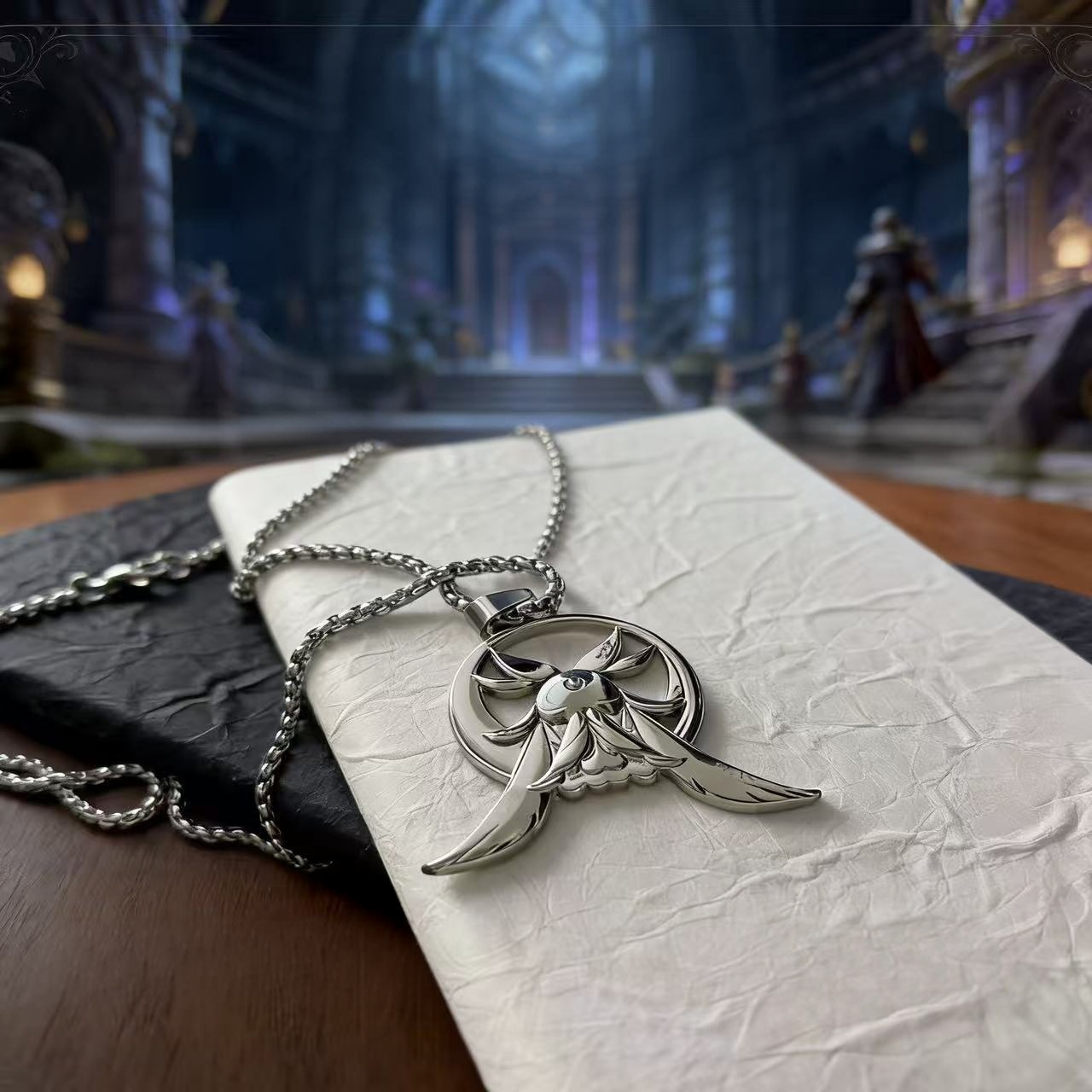 قلادة كولومبينا كوهينكي من لعب - مراجعة Anime Pendant Necklace وسعره